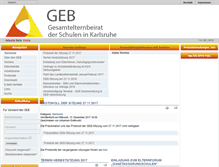 Tablet Screenshot of geb-karlsruhe.de